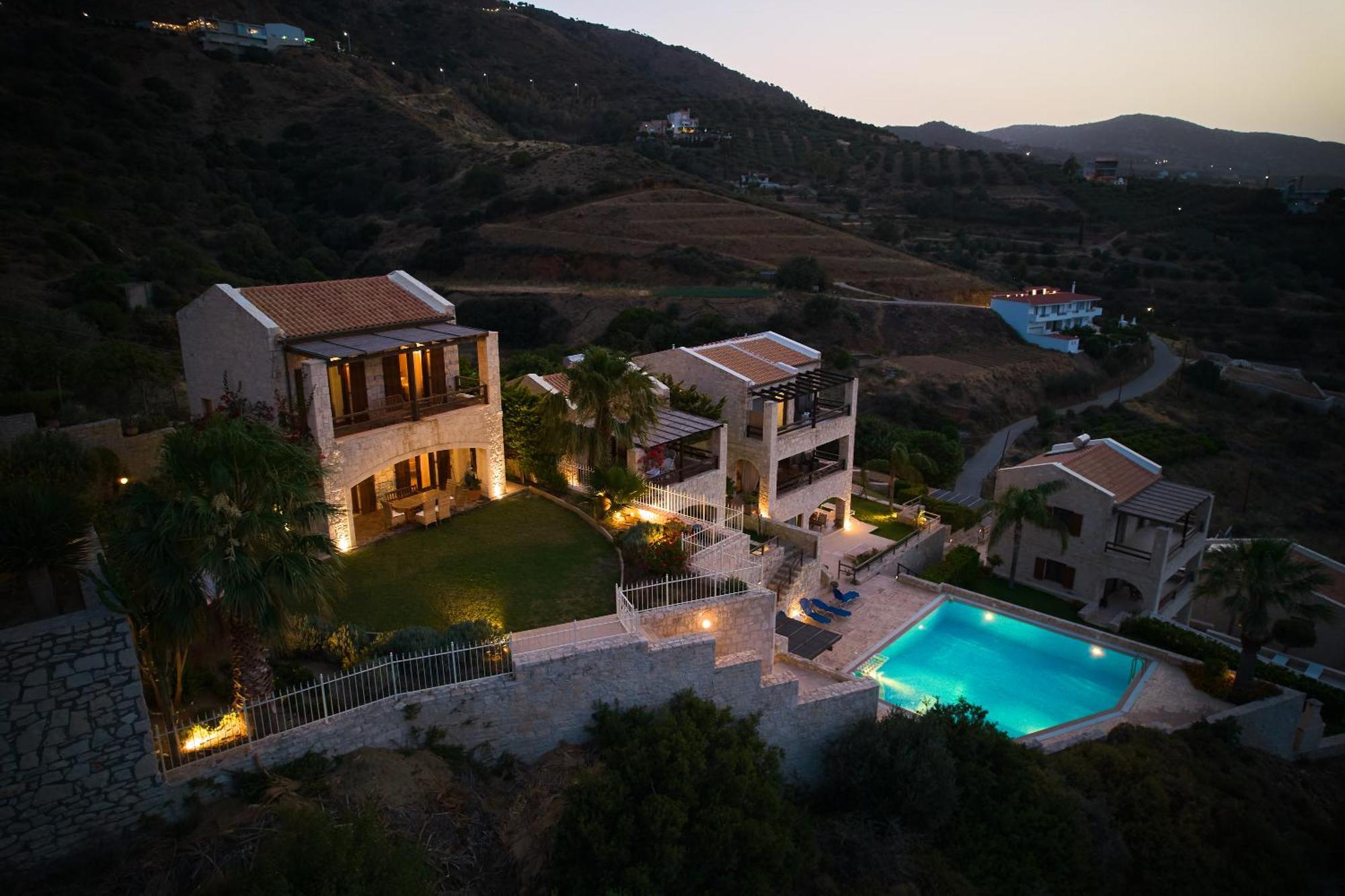 Villa Paradissi In Crete Агия-Пелагия  Экстерьер фото