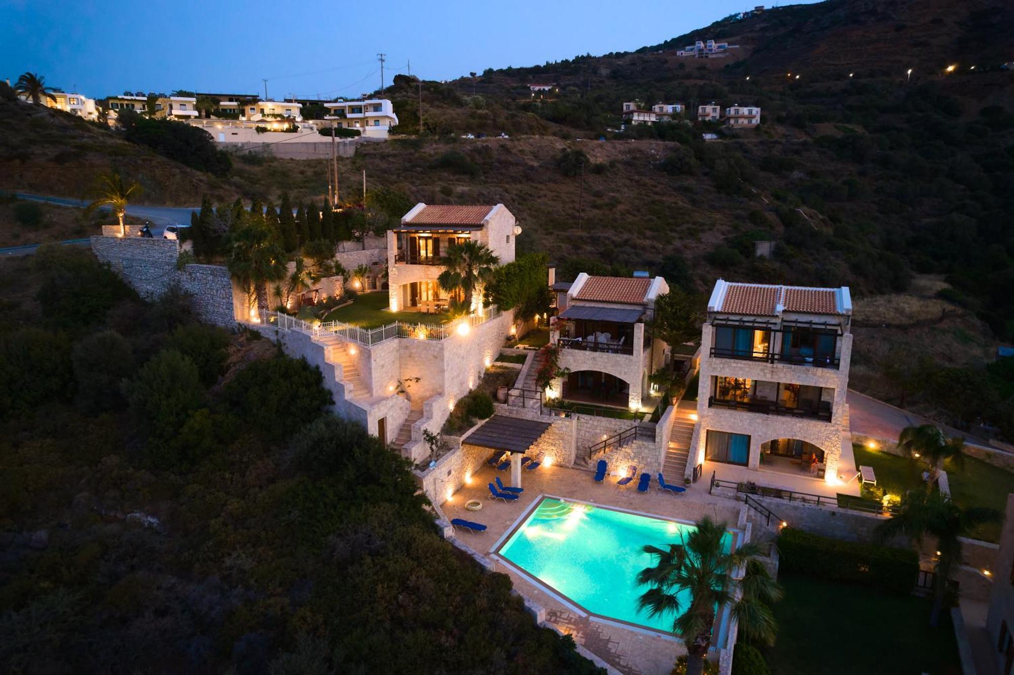 Villa Paradissi In Crete Агия-Пелагия  Экстерьер фото
